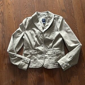 GAP Khaki Jacket - Size 4- Excellent Condition